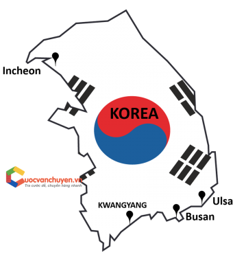 GIÁ CƯỚC VẬN CHUYỂN HÀNG HÓA TỪ BUSAN VỀ VIỆT NAM