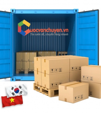 GIÁ CƯỚC VẬN CHUYỂN HÀNG LẺ TỪ HÀN QUỐC VỀ VIỆT NAM