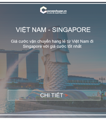 Giá Cước Vận Chuyển Hàng Lẻ Từ Việt Nam đi Singapore