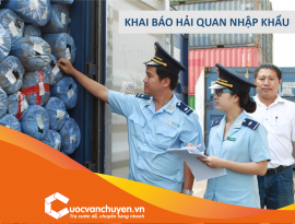 KHAI BÁO HẢI QUAN NHẬP KHẨU HÀNG HÓA 