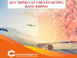 QUY TRÌNH VẬN CHUYỂN BẰNG ĐƯỜNG HÀNG KHÔNG