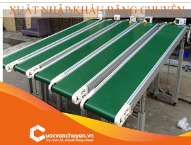 THỦ TỤC NHẬP KHẨU BĂNG CHUYỀN, BĂNG TẢI 