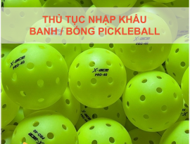 Thủ Tục Nhập Khẩu Bóng Pickleball - Chi Tiết Từ A Đến Z
