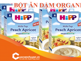 THỦ TỤC NHẬP KHẨU BỘT ĂN DẶM ORGANIC
