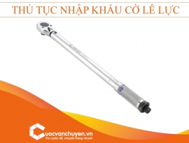 THỦ TỤC NHẬP KHẨU CỜ LÊ CÂN LỰC (TORQUE WRENCH) 