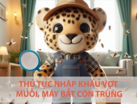 THỦ TỤC NHẬP KHẨU ĐÈN BẮT CÔN TRÙNG