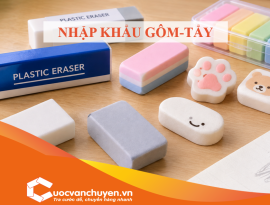 Thủ Tục Nhập Khẩu Gôm - Tẩy