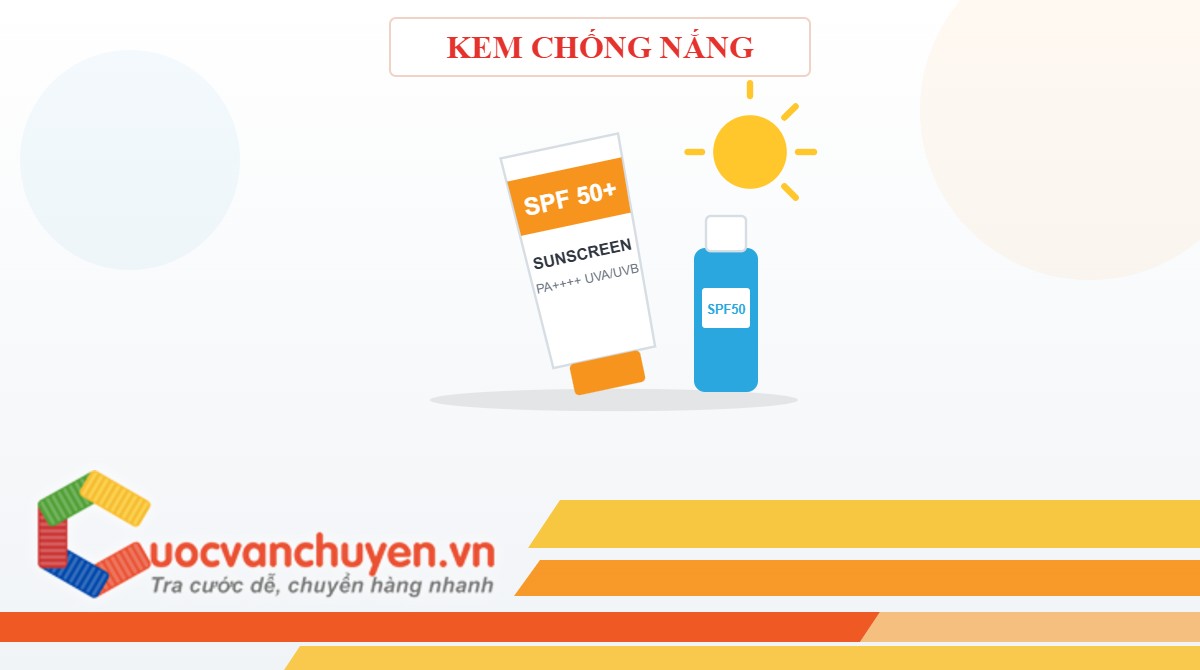 Thủ Tục Nhập Khẩu Kem Chống Nắng