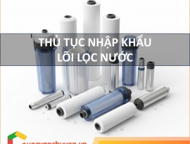 Thủ Tục Nhập Khẩu Lõi Lọc Nước