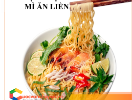THỦ TỤC NHẬP KHẨU MÌ ĂN LIỀN 