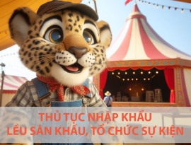 THỦ TỤC NHẬP KHẨU NHÀ LỀU, LỀU SỰ KIỆN