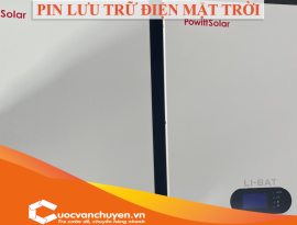 Thủ Tục Nhập Khẩu Pin Lưu Trữ Điện Mặt Trời
