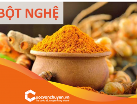 THỦ TỤC XUẤT KHẨU BỘT NGHỆ GIA VỊ