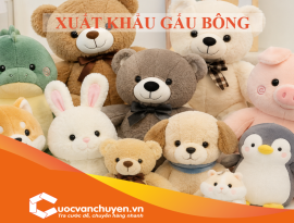 Thủ Tục Xuất Khẩu Gấu Bông