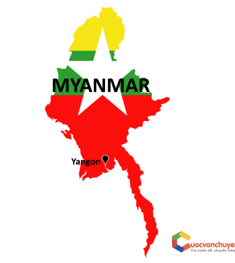 GIÁ CƯỚC VẬN CHUYỂN TỪ VIỆT NAM ĐI CẢNG YANGON, MYANMAR